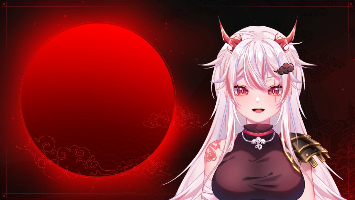 NickShinpi's tweet photo. Fan made Twitch overlay for 
@ShekaiGoto

Support is appreciated 🤍🤍

#shekoart #Vtuber #VTuberUprising https://t.co/u1sRiBLal7