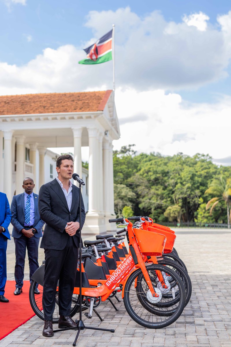 The First Lady also applauded Emboo River, the region's first carbon-neutral resort, which lets visitors ride in solar-powered, noiseless, electric safari vehicles to take in our unique eco-system.