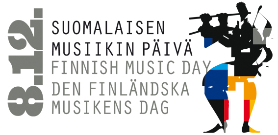 Tänään 8.12.2022 vietetään suomalaisen musiikin päivää.

I dag 8.12.2022 firas den finländska musikens dag.