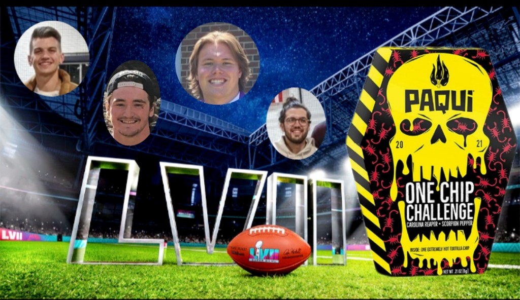 StoogesU's tweet photo. Danger Zone: Mr. Paqui Alert 🚨

down to the LAST week...standings update

9th: @albers35 
10th: @VetorMatt 
11th: @BlakefeslerB 
12th: @owenbrown26 https://t.co/NMxksEbUnJ