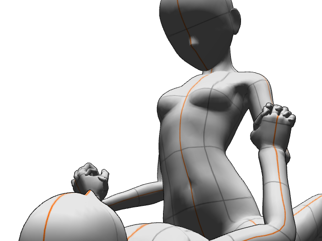 ふぅ…やっと手を繋げたネ…!(虫の息 