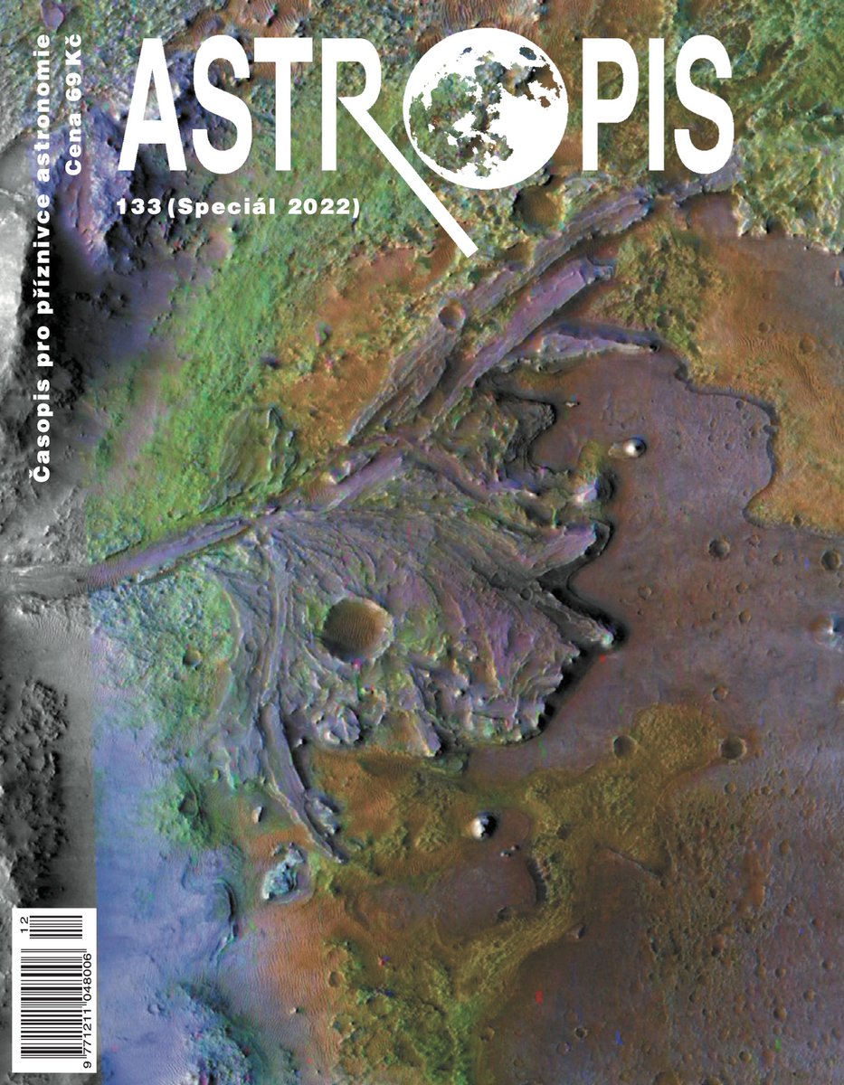 133 (Speciál 2022) #astropis Tentokrát sice bez článku od ⁦<a href="/GabzdylPavel/">Pavel Gabzdyl</a>⁩, ale zato s textem od <a href="/Chmee2/">Dr. Petr Brož</a> o <a href="/NASAInSight/">NASA InSight</a>. 😊