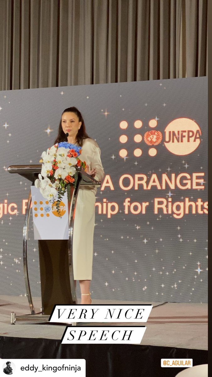 CaguilarFanpage's tweet photo. Reposted • IG : eddy_kingofninja

พี่ติ๊นามี Speech ที่งาน event ของ UNFPA 

ติ๊นา คริสติน่า
#ChristinaAguilar #ChristinaAguilarFanPage https://t.co/XLXZ70H45n