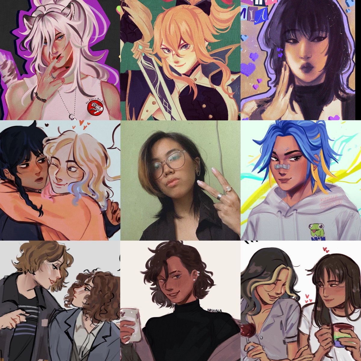 I didn't get to draw for myself much this year
#artvsartist2022 