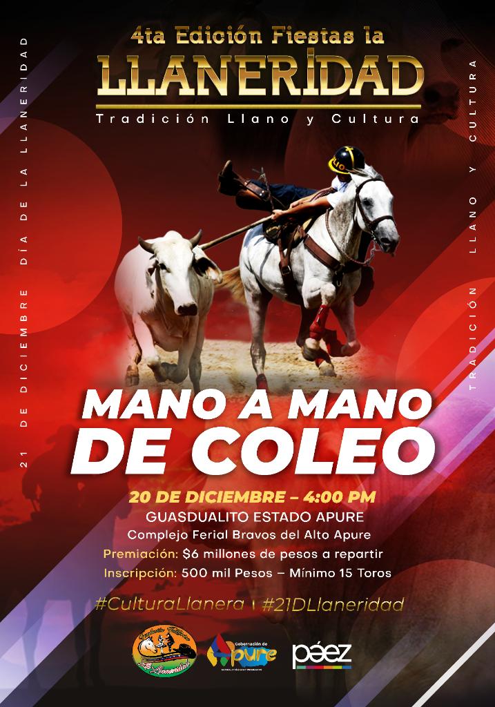 GonzAlbar2's tweet photo. Del 16 al 21 de Diciembre, Guasdualito celebra las Fiestas de la Llaneridad, como un homenaje a los hombres  y mujeres de esta majestuosa tierra. https://t.co/h4ZvdKSLW8
