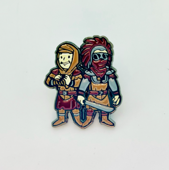 TKsMantis's tweet photo. I have teamed up with my friend Charlie who makes awesome enamel pins! You can use my link to get some dope Fallout pins, and because you are using my link, you get an exclusive TKs-Mantis sticker.

Check out Pins by Charlie! @PinsByCharlie 

https://t.co/ggRqPvo6dB https://t.co/ePi3DDpZ7F