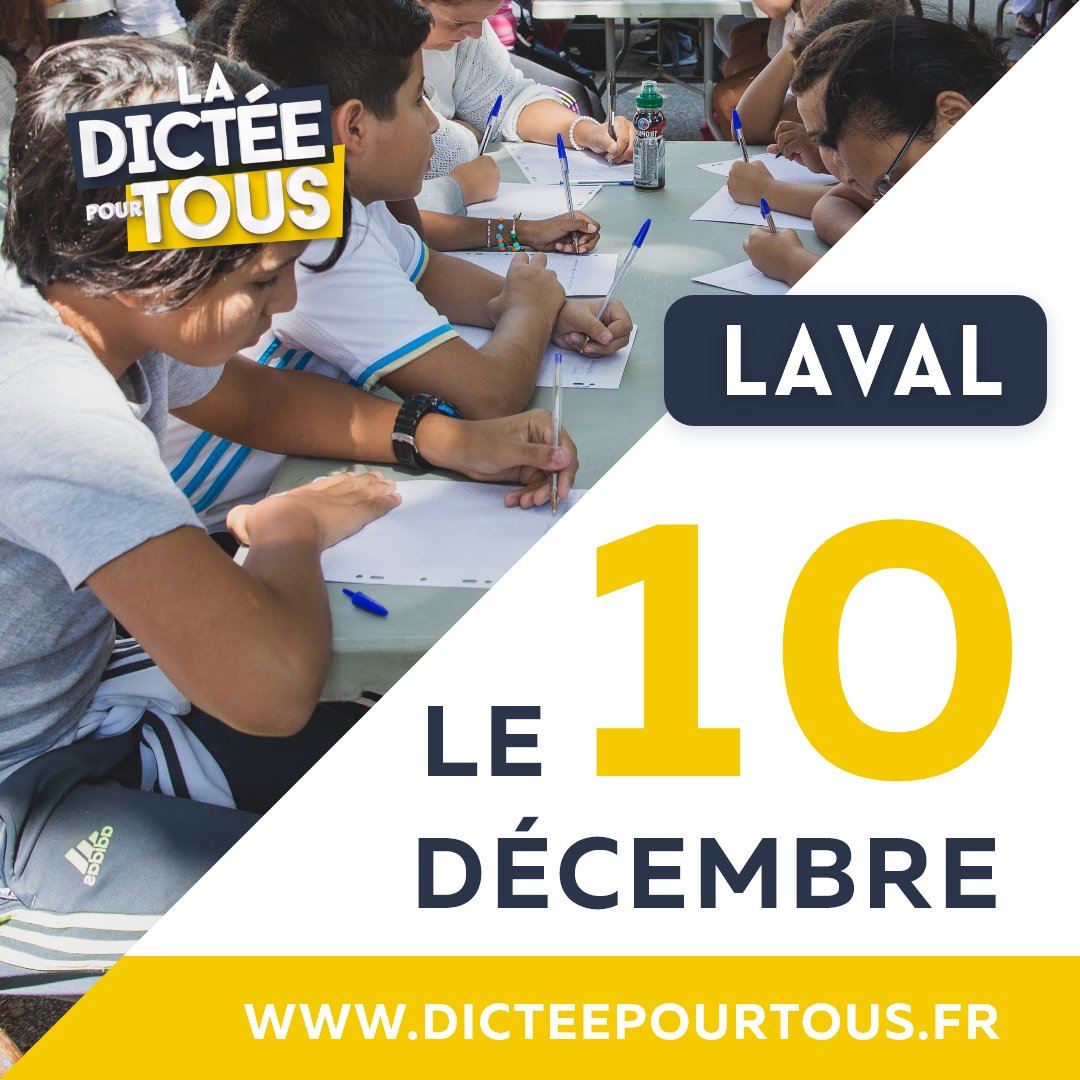 lapyramidelaval's tweet photo. @dicteepourtous  débarque ce Samedi 10 Décembre 2022 à Laval 📚 https://t.co/E3CTfmlXtK