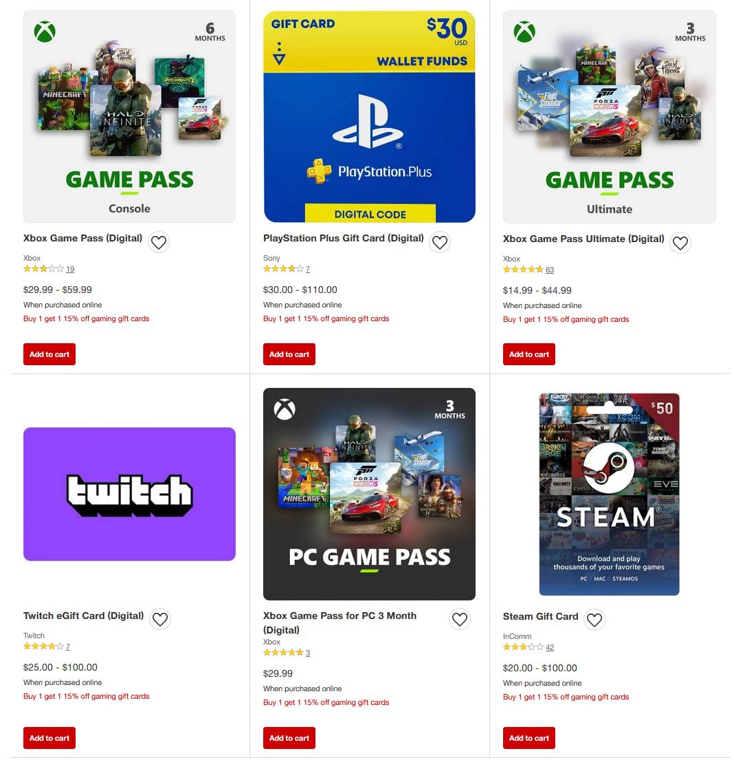 Playstation Store Gift Card (digital) : Target