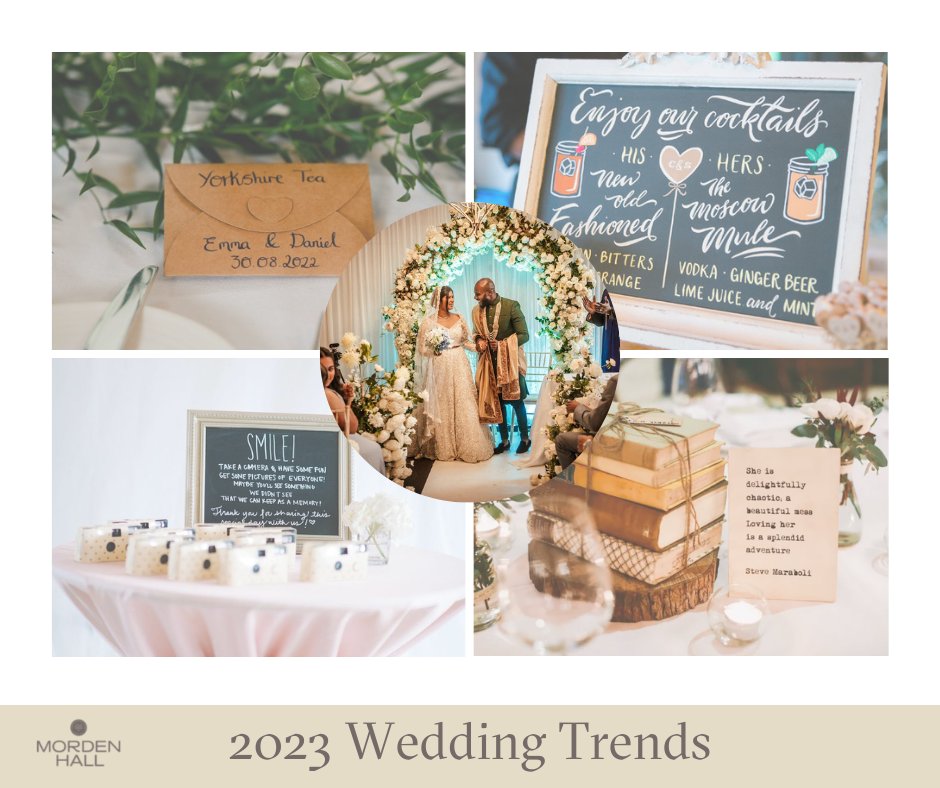 Getting married next year? 
With 2023 just around the corner &amp; engagement season coming up, we have brought together wedding trends that we hope might help spark inspiration &amp; creativity toward your special day!

mordenhall.com/blog/2023-wedd…

#2023weddingtrends #2023weddingplanning