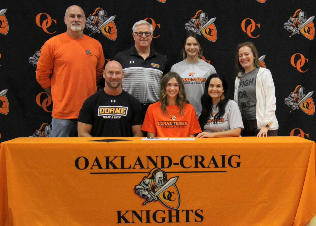 It’s official! Go tigers! 🐯🐯 <a href="/DoaneTrackXC/">DoaneTrackXC</a> <a href="/DoaneTrack/">Ed Fye</a>