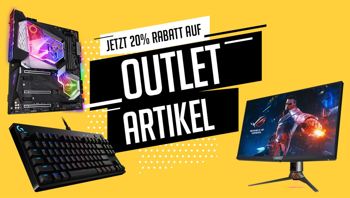 alternate_de's tweet photo. Der #Outlet-Alarm 🚨 wurde ausgelöst! https://t.co/KLTN9RzRn2

Jetzt 20% #ExtraRabatt auf Ausstellungsstücke, Restposten &amp; gebrauchte Ware sichern - immer mit getesteter Qualität, 24 Monaten Gewährleistung &amp; unschlagbarem Preis-/Leistungs-Verhältnis. 😊

Aber nur über den LINK. https://t.co/vp3IlTQAFh