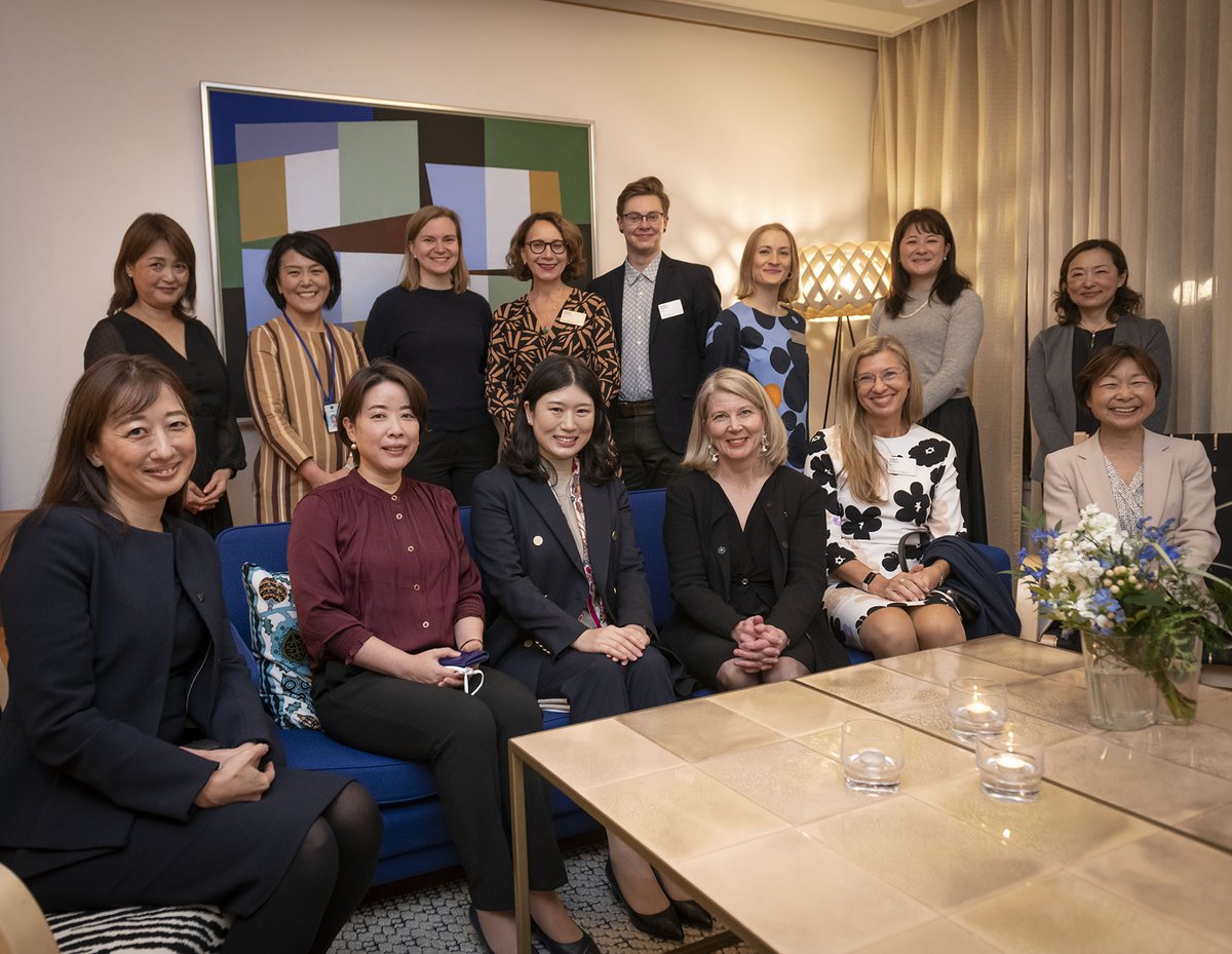 Helsinki Partners is in Japan!🇯🇵🇫🇮

On our first day, we met with Japanese business leaders to talk about #diversity, #equality and #inclusion in business world and the workplace.

Event collaboration with <a href="/FinEmbTokyo/">駐日フィンランド大使館</a> and <a href="/businessfinland/">Business Finland</a> Japan!