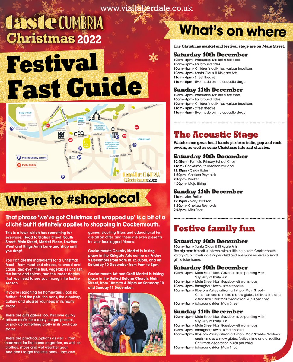 Everything you need to know about our festival in Cockermouth this weekend... #shoplocal
ow.ly/s76u50LYjBf