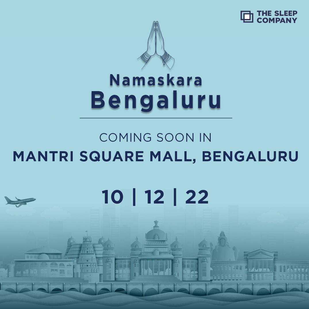 MantriRetail's tweet photo. #NewLocationAlert 📍
Think sleep, think comfort - we've got you covered with our range of mattresses, pillows, beds, chairs &amp; accessories!

#TheSleepCompany store, 2nd Floor, Mantri Square

 #newstoreopening #bangalore #bengaluru #mantrimall #mantrisquaremall https://t.co/9Ng6vfekWR