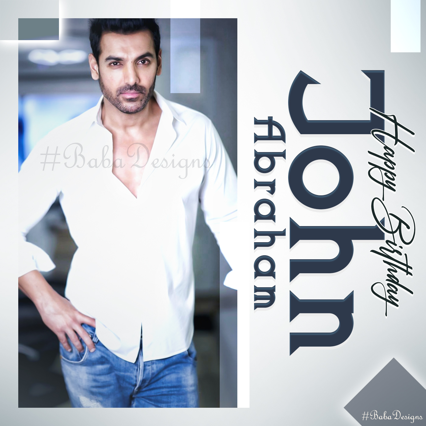 Here\s wishing the Handsome Hunk John Abraham
A Very Happy Birthday!  