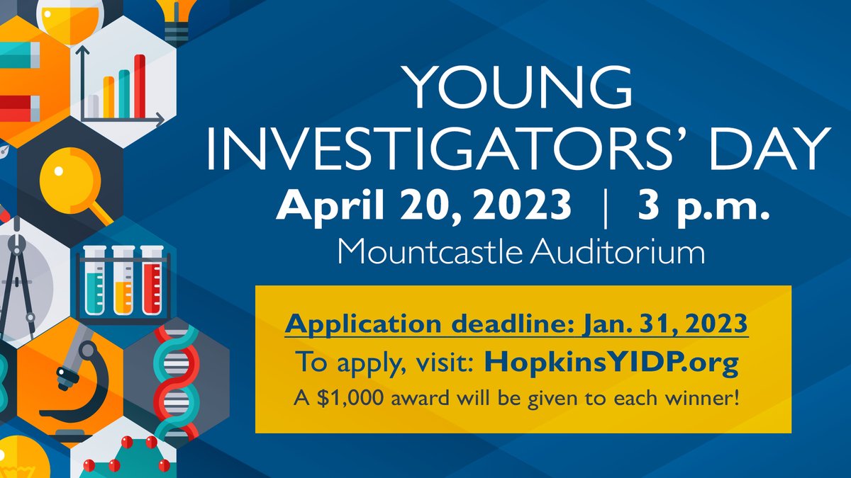 Johns Hopkins Young Investigators' Day Program tweet media