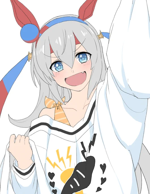 お買い物タマちゃん#今年も残りわずかなので今年一番伸びた絵を貼る 