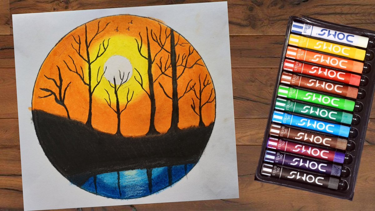 art_landmark's tweet photo. Oil pastel drawing
Sunset scenery painting

Full video on YouTube 👇
https://t.co/ZZfC5fX9GF

#art #drawingtutorial #Tutorials #beginner #sunsetshimmer #drawings #drawingart #drawingoftheday #painting #PainterOfTheNight #oilpainting #craft #drawings https://t.co/8uOwEFt3fF