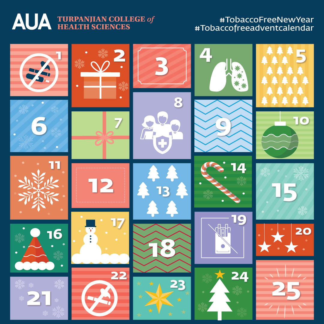 CHS_AUA's tweet photo. What's better than Christmas ⛄🎄? ... A tobacco free Christmas 🎄🚭
Open our magical advent calendar every day🪄 🗓️
✅Check out today's window it has already started: https://t.co/MKoLVbD3ut
#AdventCalendar #tobaccofreegeneration #ENSPnext https://t.co/CK13uLKUtS