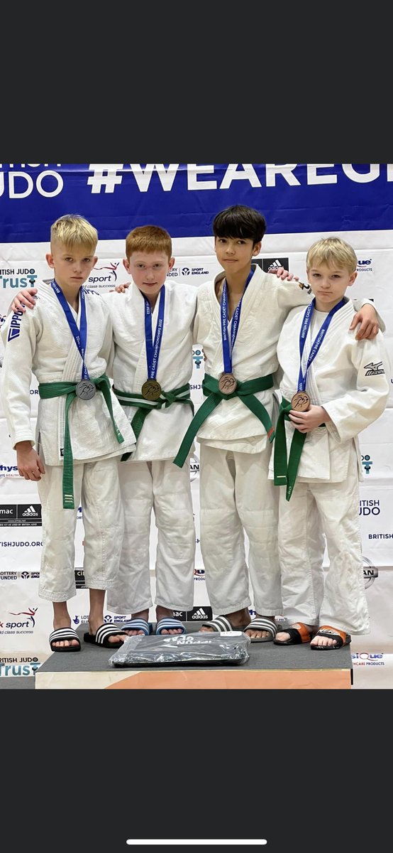 Massive congratulations to Luke and Coby winning silver and bronze at the pre-cadet British championships last weekend! Amazing judo displayed by the boys💪🏽 Now onto Del and Daniel competing this weekend for the senior British championships, good luck!😎