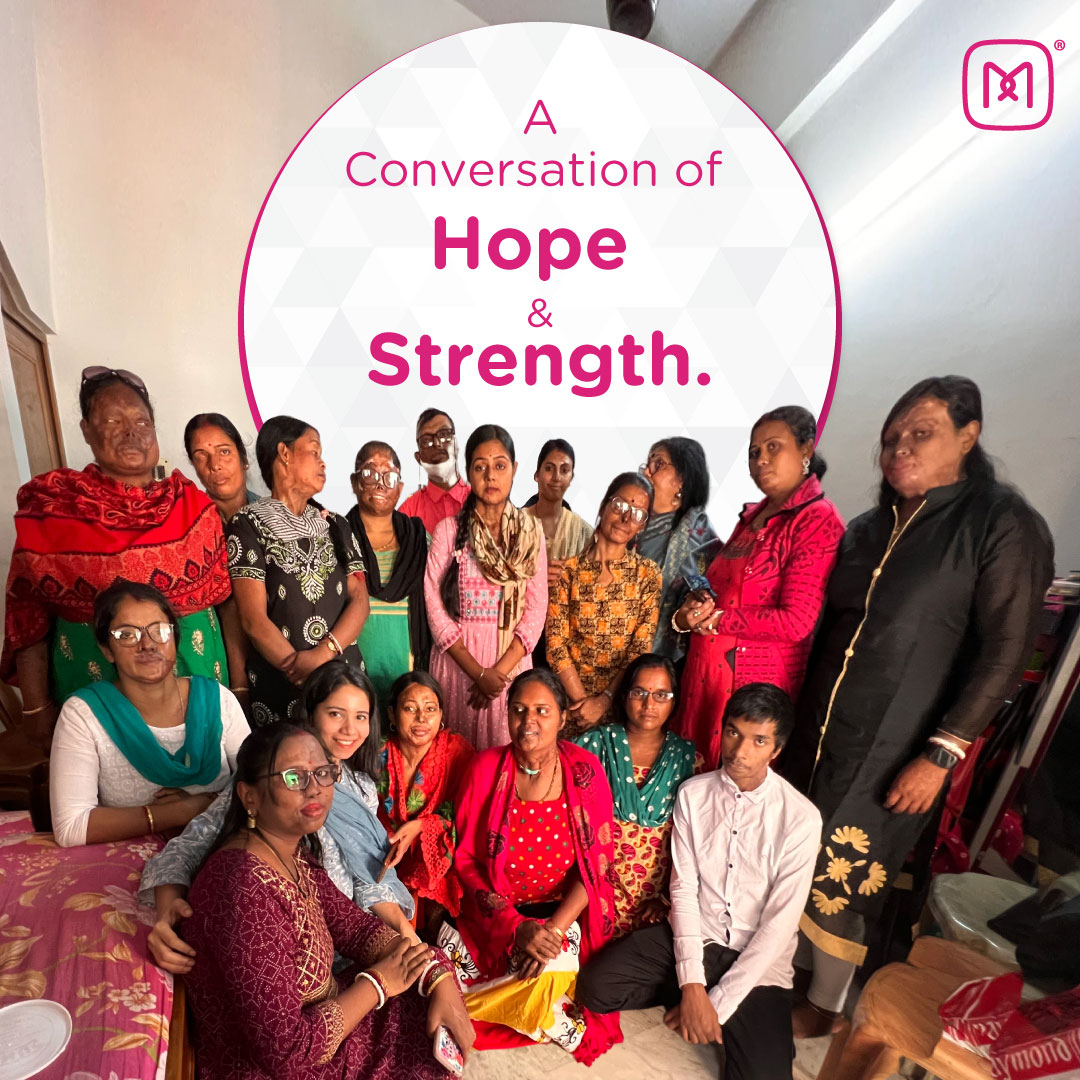 MeerFoundation's tweet photo. Meer Foundation spent some time with survivors of acid attacks in Kolkata last week. We shared stories, encouraged dreams and garnered support for the future. Sessions like these help us understand the areas that require our immediate intervention. https://t.co/pDoJfIeDtR