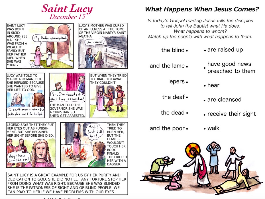 olssac's tweet photo. Please share the December 11 edition of the Kids Bulletin with your children. In this upcoming week's issue, you will read that it is time to light the pink candle if you have an advent wreath in your home. #advent #pinkcandle #Catholicschool #merrychristmas https://t.co/74SCLcpXmw