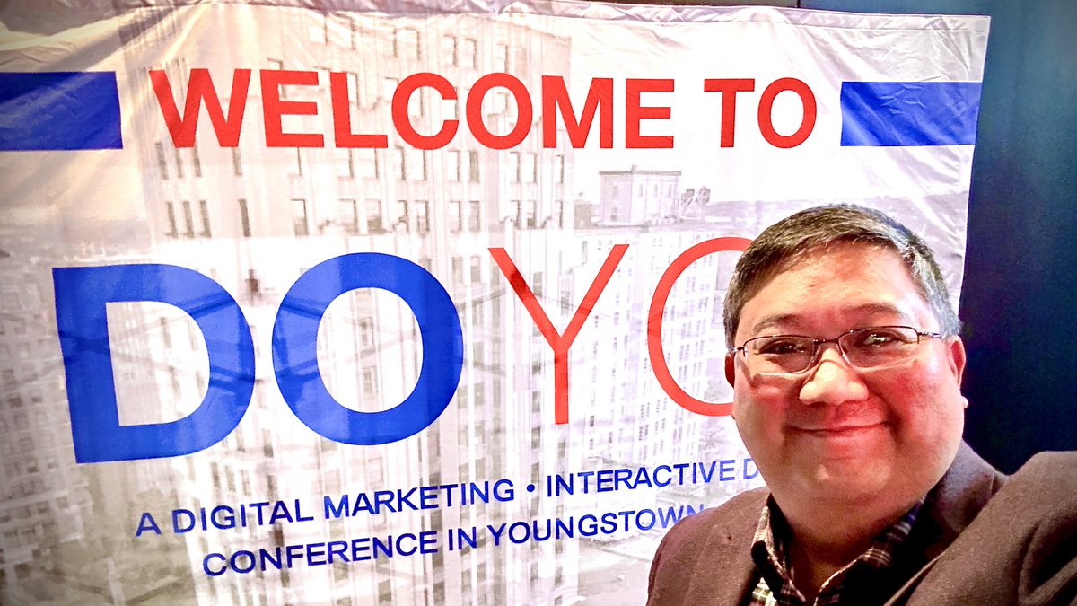 Excited to hanging out at the <a href="/DOYOLive/">DOYO Live</a> marketing conference today at the fabulous Steel Valley Brew Works in Boardman. Congrats to <a href="/DSchiraldi/">Dennis Schiraldi</a> and his entire team for a great conference!
#marketing #branding #YoungstownOhio