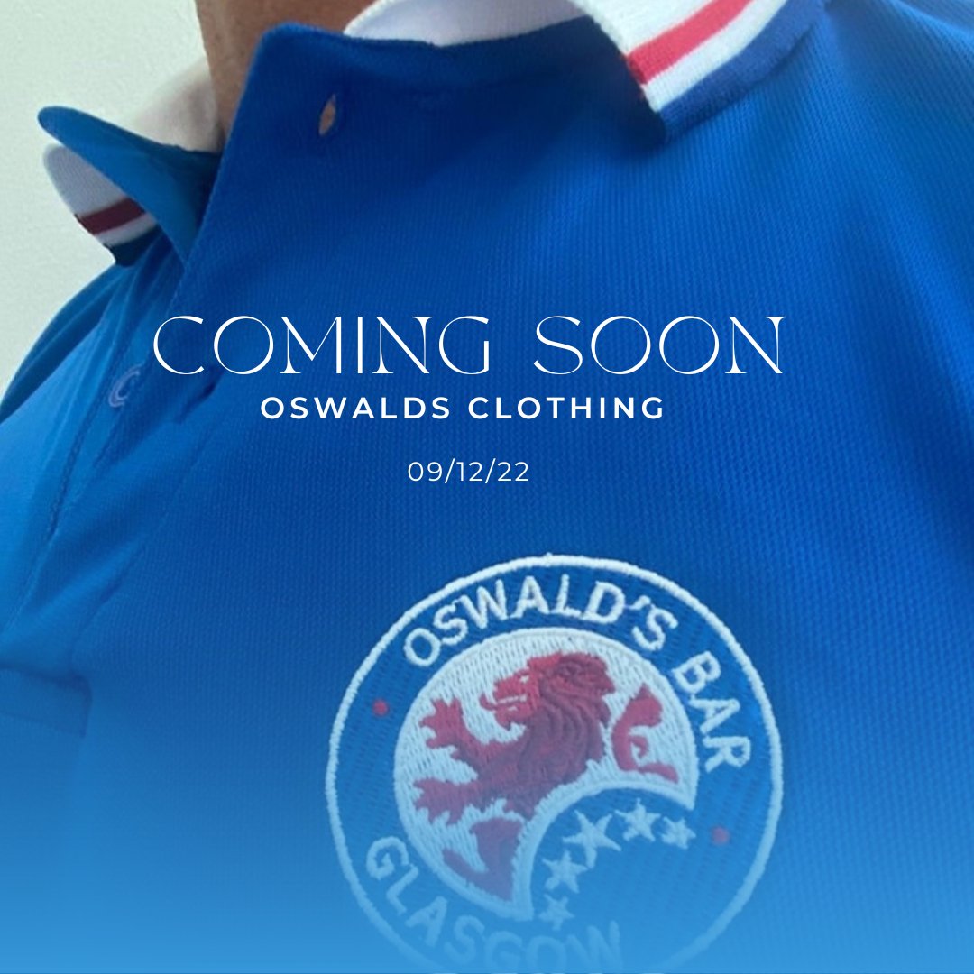 OswaldsBar's tweet image. Launching 9am tomorrow 👀

Our new clothing range will be available on our new website this Friday 9th December 

Keep your eye on all our social medias, we're excited for you all to see it

#oswalds #thepeoplespub 🔴⚪🔵