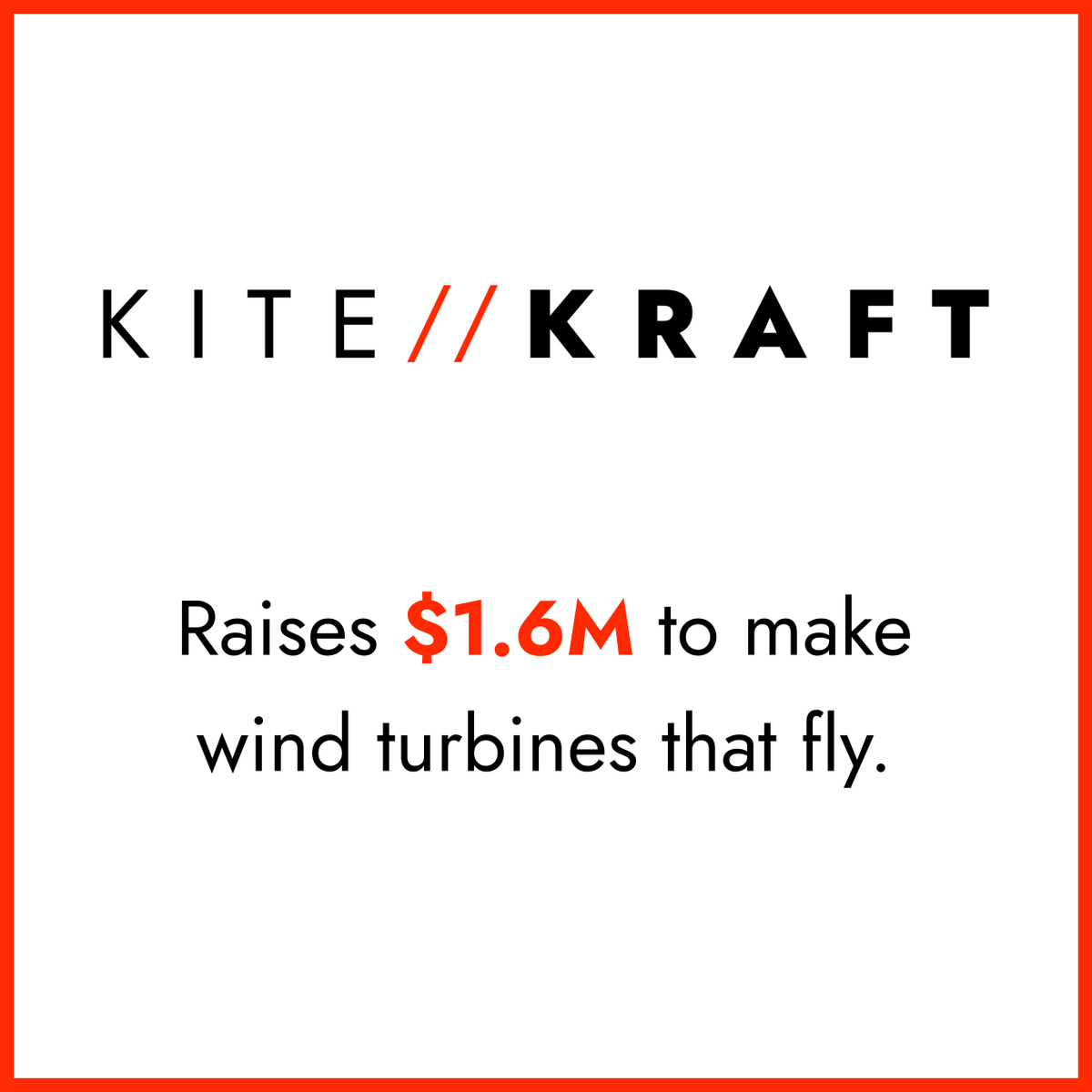 kiteKRAFT_tech's tweet photo. We are thrilled to announce that Kitekraft has raised $1.6M of new funding! 🚀

The fundraise comes from lead investor Schweizer Kapital Global Impact Fund AG with the participation of new and existing angels. https://t.co/fGRjkpT5nJ