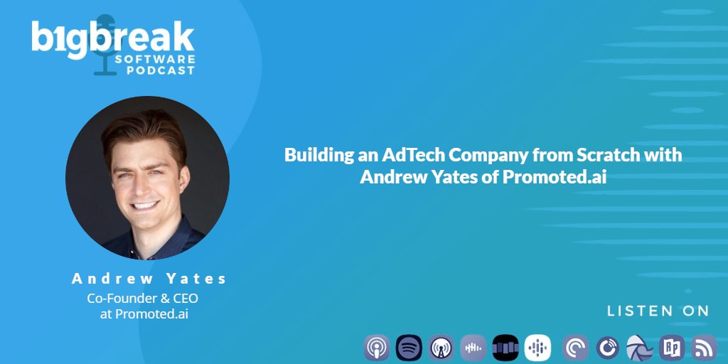 Not everyday do you hear about someone wanting to build an AdTech company from scratch. But, Andrew Yates of promoted.ai did just that. Give this chat a listen on the BBS podcast. onestopdevshop.io/podcast/buildi…