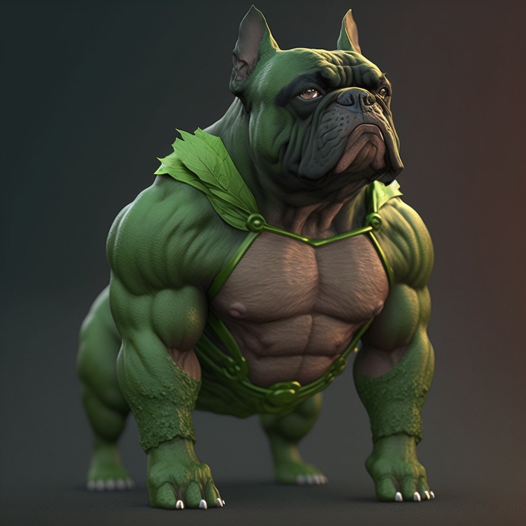 AI_world_art's tweet photo. Is your dog a super hero as well? #Bulldogs #bulldog #bulldoglover #dogs #Dog #dogsoftwitter #dogsofinstagram #dogstagram #funnydogs #Superman #superhero #Hulk https://t.co/v9nJgMlX7l