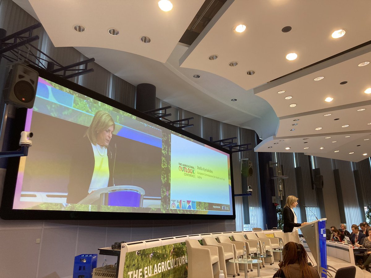 Glad to hear @SKyriakidesEU believing we need more than ever a systemic approach for a framework that can lay down the foundations to underpin food related policies in the future. 
#AgriOutlook
#EUFarm2Fork #SFSLaw