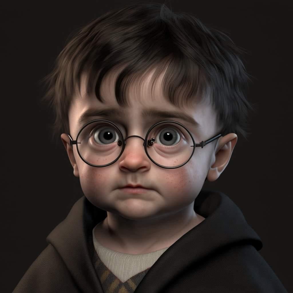 AI_world_art's tweet photo. If action of Harry Potter would start in kindergarden xD 
#HarryPotter #HogwartsLegacy #HogwartsMystery #Hagrid #Malfoy #Rowling #jkrowlinglove https://t.co/awmrBCTHnH