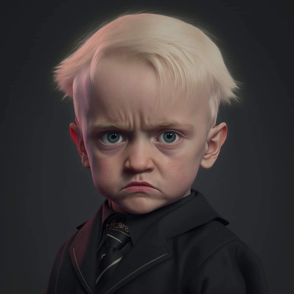 AI_world_art's tweet photo. If action of Harry Potter would start in kindergarden xD 
#HarryPotter #HogwartsLegacy #HogwartsMystery #Hagrid #Malfoy #Rowling #jkrowlinglove https://t.co/awmrBCTHnH