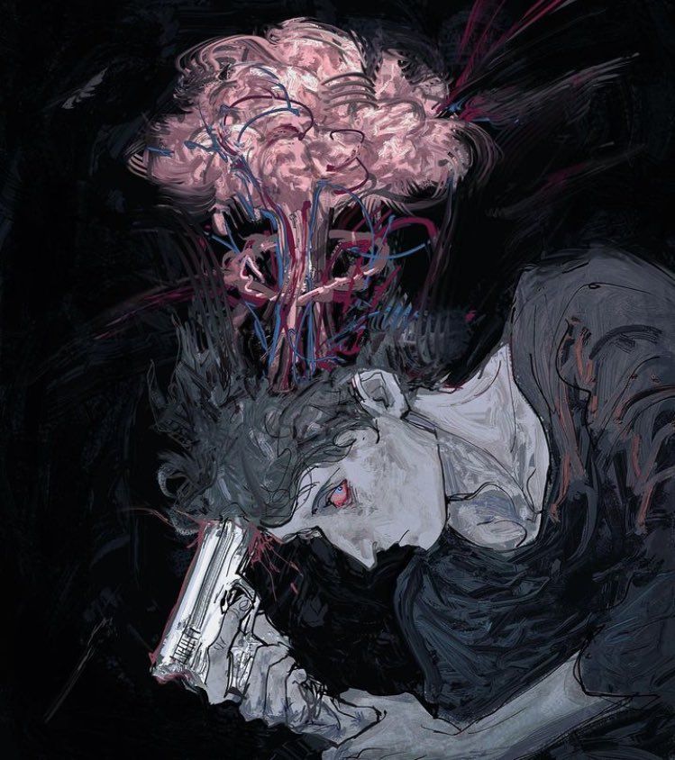 explosion of brain by revol404