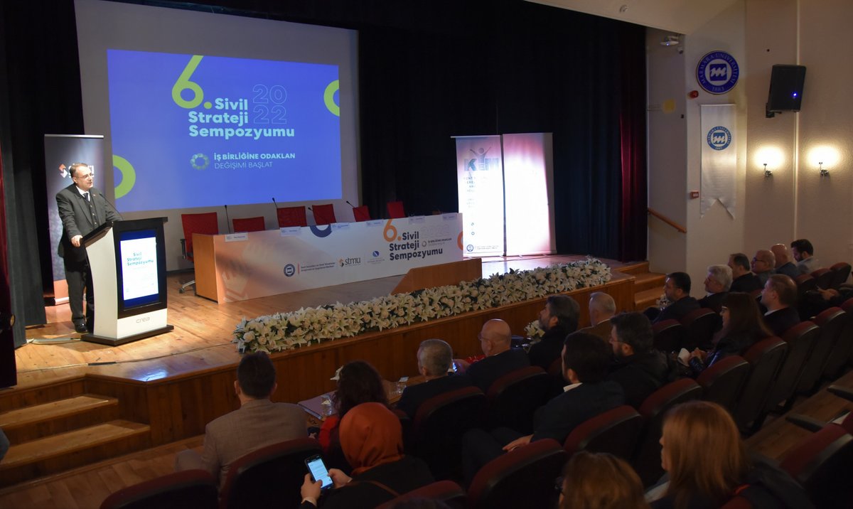 6. Sivil Strateji Sempozyumu Marmara Üniversitesi’nde Düzenleniyor

🔗bit.ly/3WiUGIP