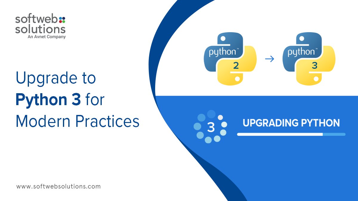 softwebchicago's tweet image. Looking for a smooth #migration of your existing #Python2 apps to #Python3 without downtime or data loss? Here is the solution to hassle-free #upgrade in minimal time with top security and support.
bit.ly/3HiscdN