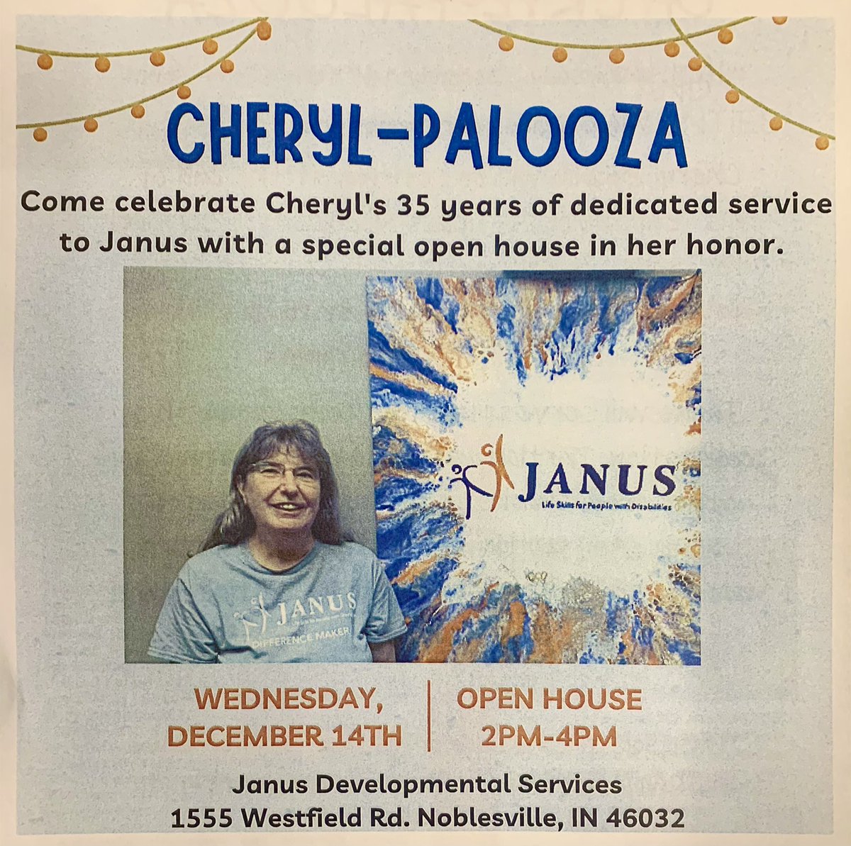 Celebrating Cheryl’s 35 Years at #janus