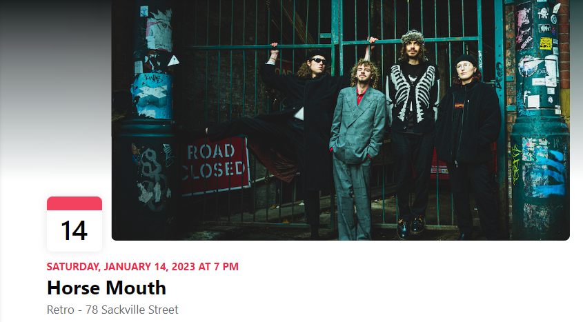 A new name - same talented line-up. If you're in Manchester on 14 January take a look!