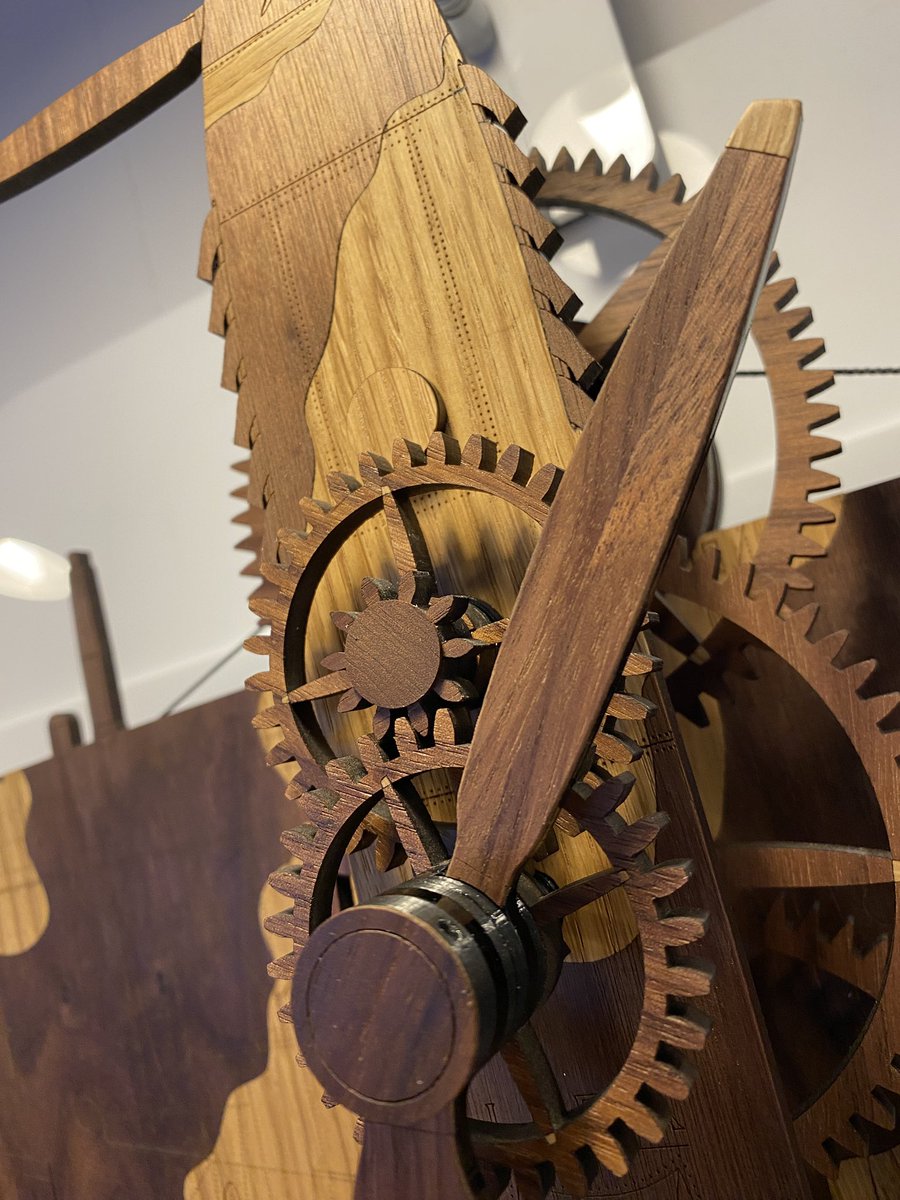 Adjusted, tested and ready for packaging 👍🏻😀

#Spitfire #Clock

#Woodenclocks
#Woodartisan
#Woodcraft
#Clockwork
#Wallart
#Spitfire
#Worldwar2
#Warbirds
#RAF
#BattleofBritain