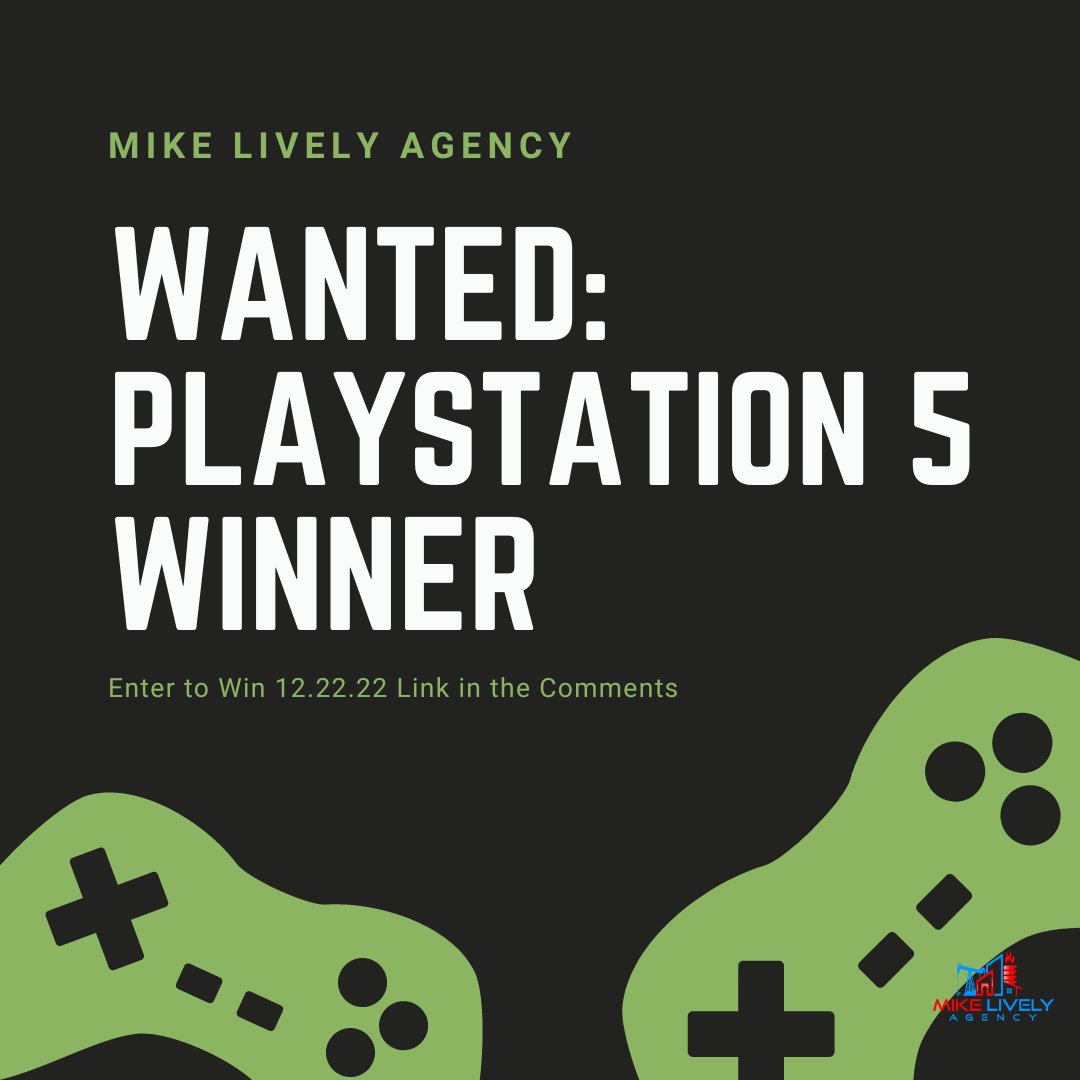 432insurance's tweet photo. Our PlayStation 5 (Disc) Giveaway is rocking along. You've got time to get signed up however the drawing will be on top of us before you know it.

Get signed up today!! Drawing 12/22/22. Under the tree 12/22/22 evening!!
Signup Link in the comments!! https://t.co/8mDSO76yze