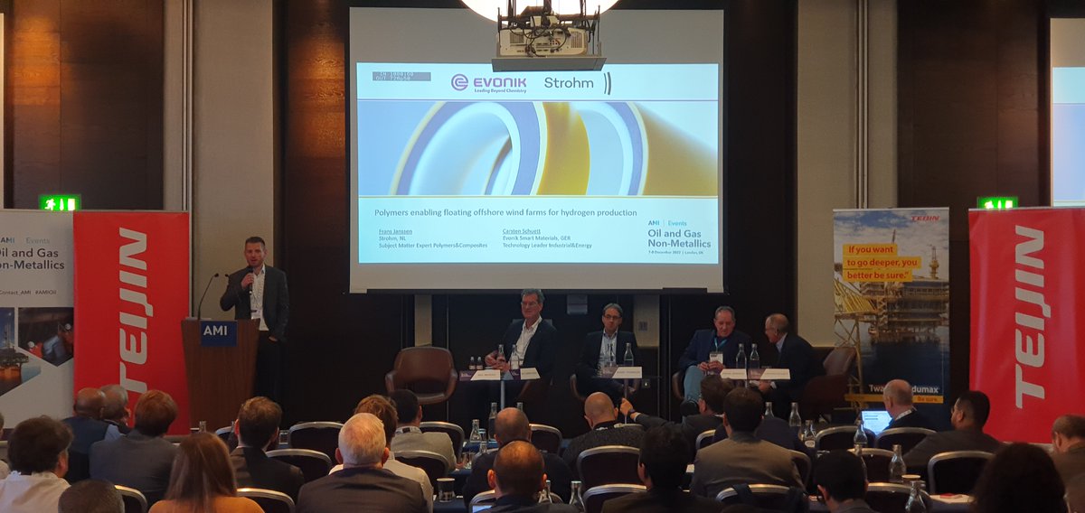 Thank you for a wonderful first day at #AMI2022! Our #EvonikExperts have been busy talking to you about our products and solutions. 
#AMI #Polymers #Evonik #VESTAKEEP #VESTAKEEPPEEK #VESTAMID #PA12 
ow.ly/4WTP50LYrNA