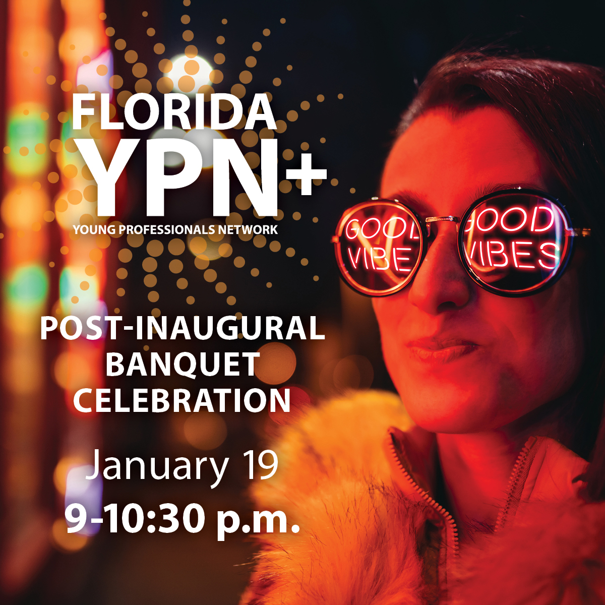 🚨 Calling all Mid-Winter Business Meeting attendees! Florida Realtors YPN wants to see YOU at their YPN+ event on Jan. 19. Raise a glass to the leadership team and enjoy the live band from 9-10:30 p.m. 🎶  #YourBizPartner #FloridaRealtors #FloridaReal…