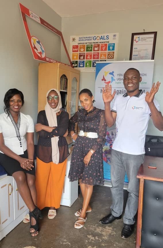 We are privileged to host Miss Stella  the M&E project officer from @youth_coalition for a capacity building assessment under the #SHESOARS Project.
We discussed about the organization's structure, project management and Sustainability. #SRHRawareness