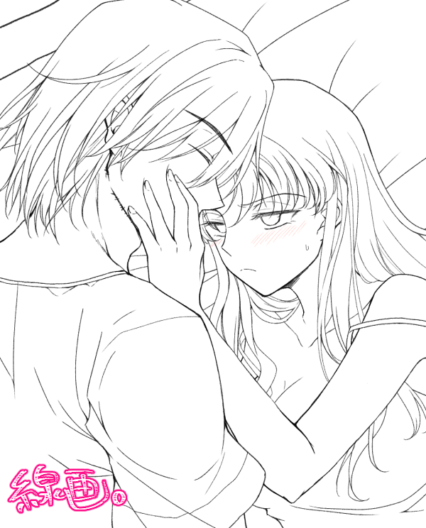 とはいえ何もないのも寂しいのでメイキングもどきを載せておきます…やっぱり加持ミサは描くの楽しいんだよなぁ… 