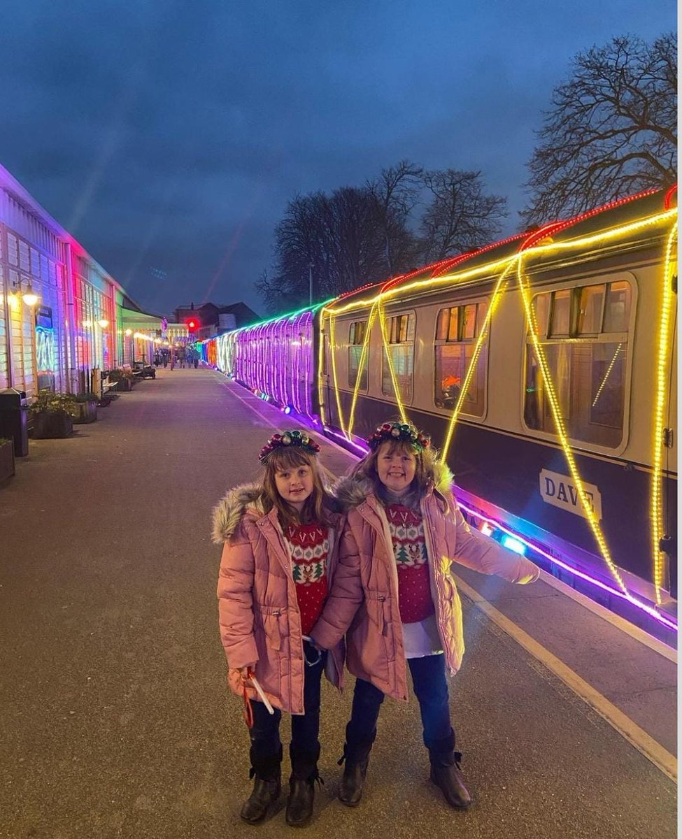 DartmouthRR's tweet photo. "Perfect for the whole family" - 📸 IG @mummy_mcgarry_adventures 

We are excited &amp; ready for a weekend of The Train of Lights ✨🚂

Who's joining us? We still have tickets available this year:https://t.co/Z5bnAJzcZ2

#steamtrainsofinstagram #thetrainoflights #christmas https://t.co/9M1oJsnNXe
