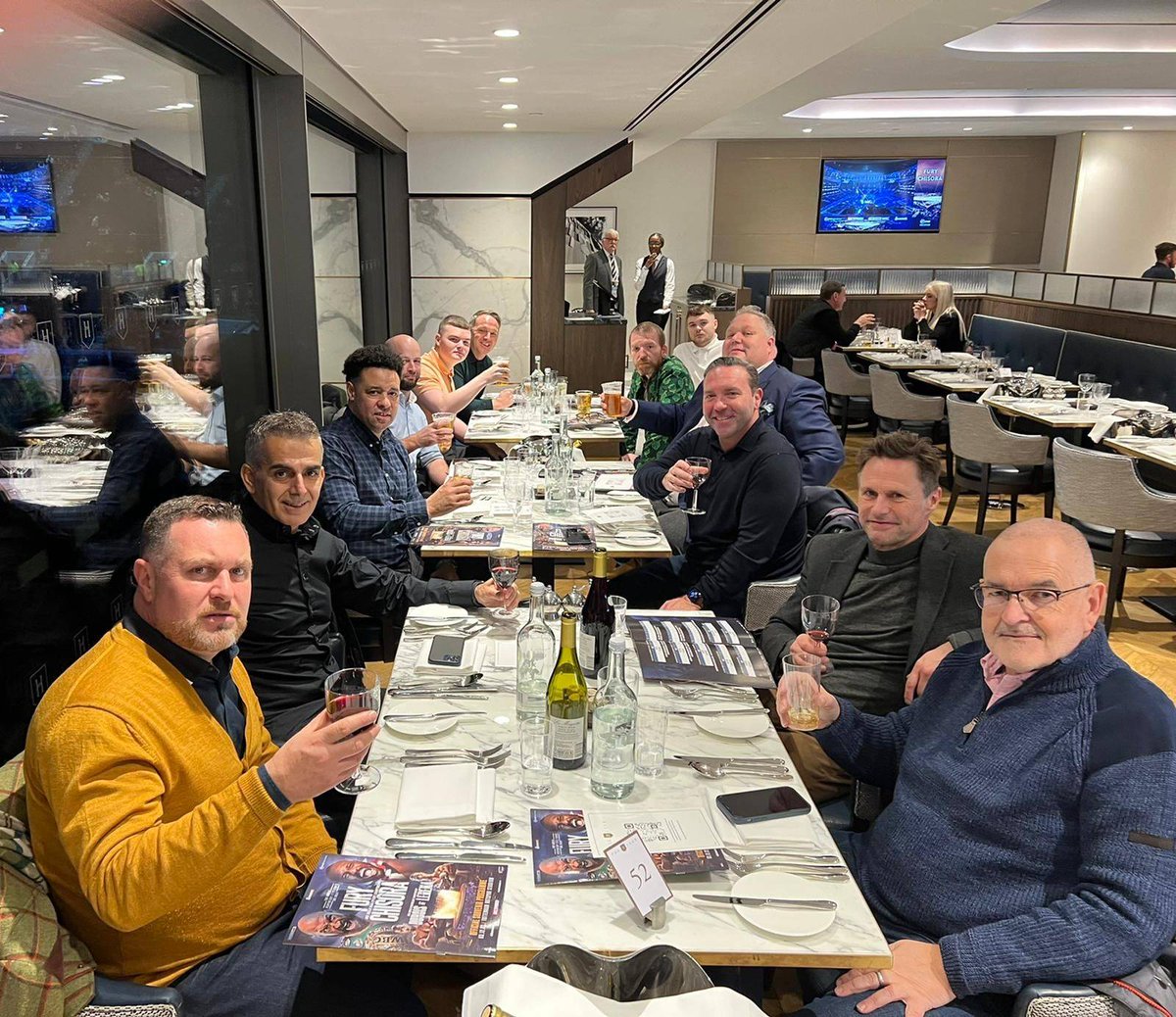 Fight night with Bradley &amp; Co

Bradley &amp; Co took some clients, consultants and colleagues to the <a href="/SpursOfficial/">Tottenham Hotspur</a> Stadium for the Tyson Fury fight last Saturday. 

What a night we had!