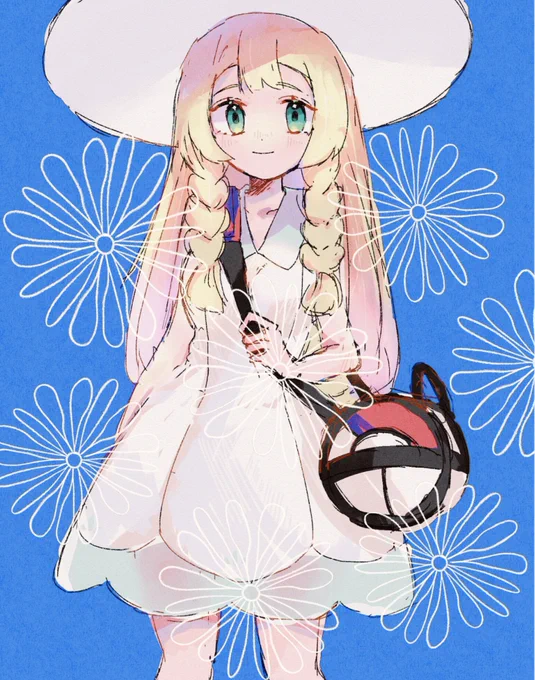 #ポケモンイラストリーリエちゃん 