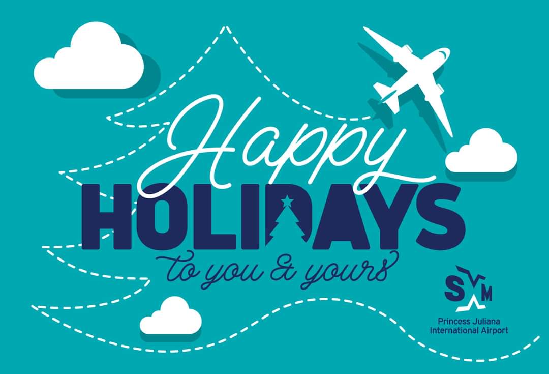 Happy Holidays
#sxmairport #happyholidsys #airports #spectaculalandingsawaits  #airportdevelopment