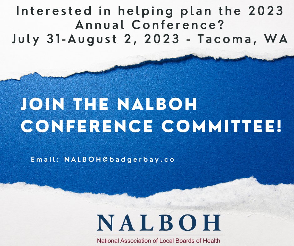 NALBOH on Twitter "Interested in conference planning? Reach out to the